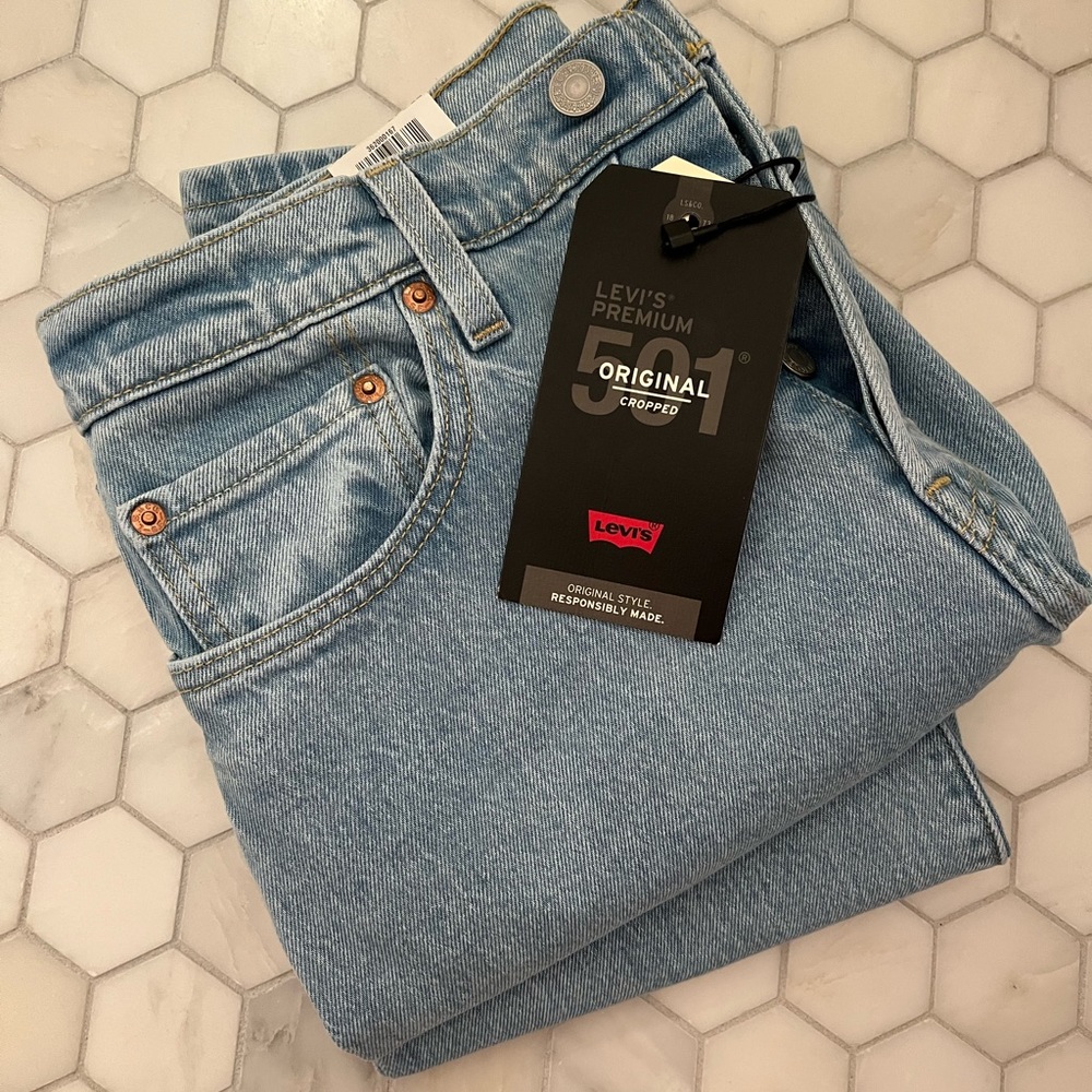 Levi’s 501 original cropped